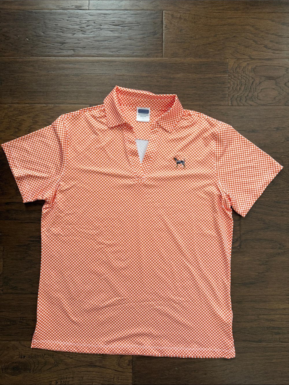 Volunteer Traditions *Never Worn* Women's Tennessee Micro-Check Polo